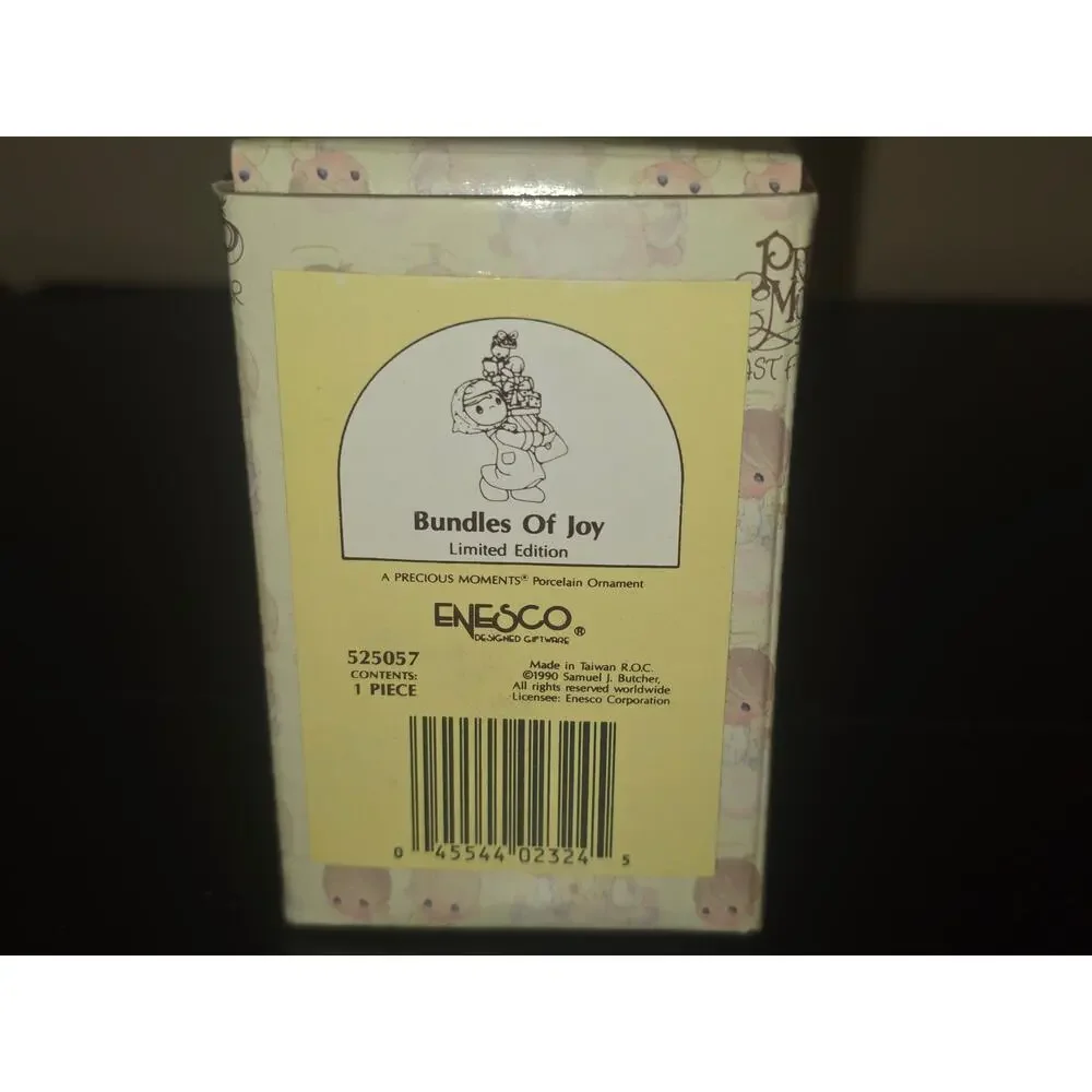 Precious Moments Bundles Of Joy Ornament Enesco Limited Edition 525057